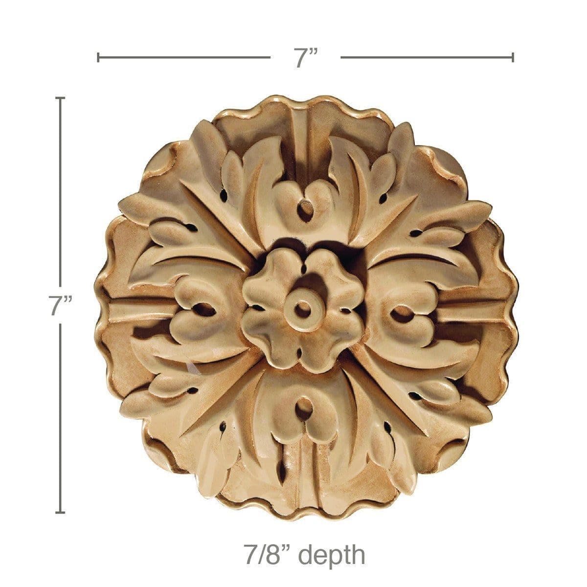 Traditional Base, 5''w x 3/4''d Poplar