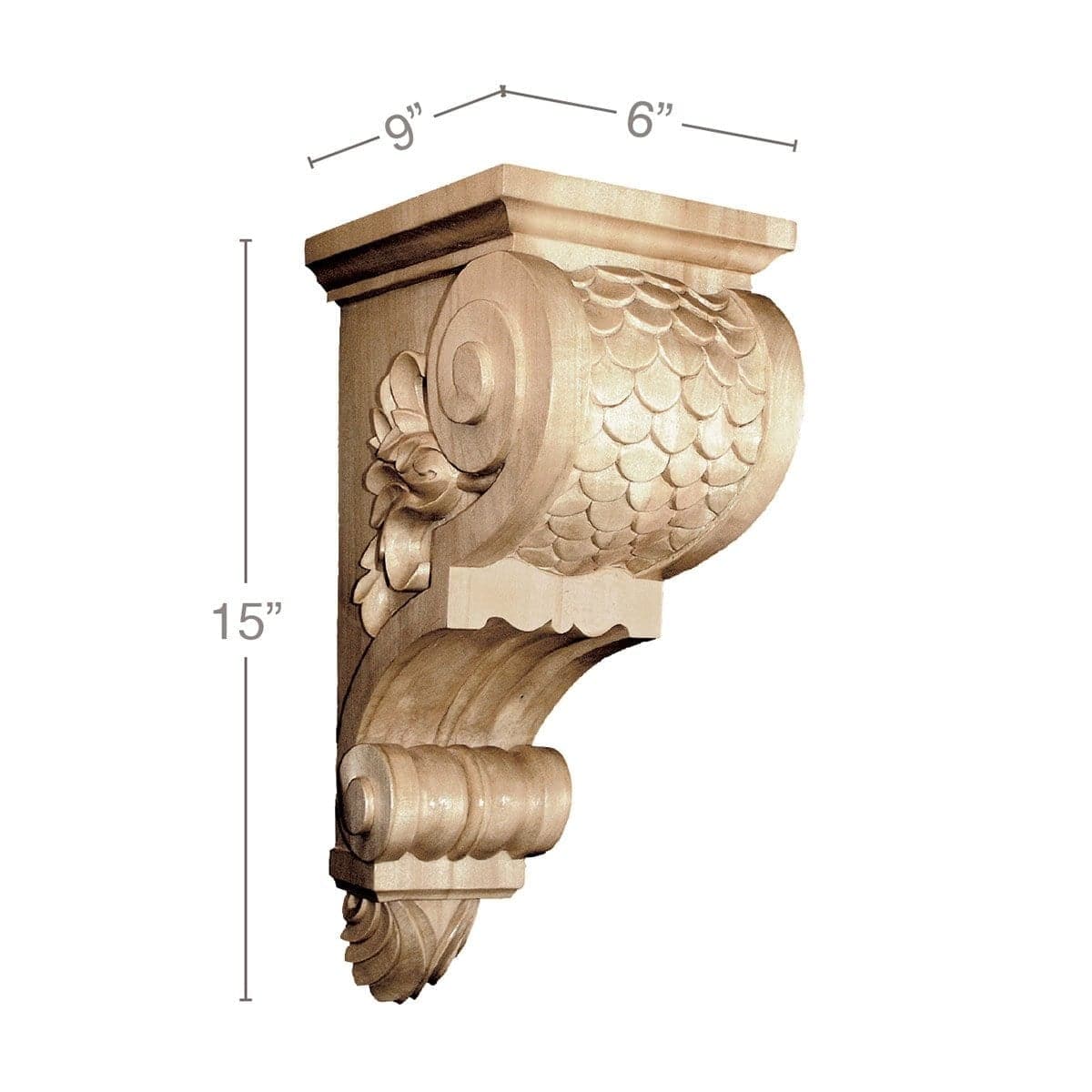 Dentil, 1''w x 3/4''d Resin
