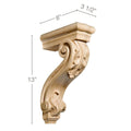 2 7/8" Petit Plynth Lindenwood