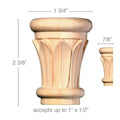 Running Coin (Repeats 1), 2''w x 7/8''d Poplar
