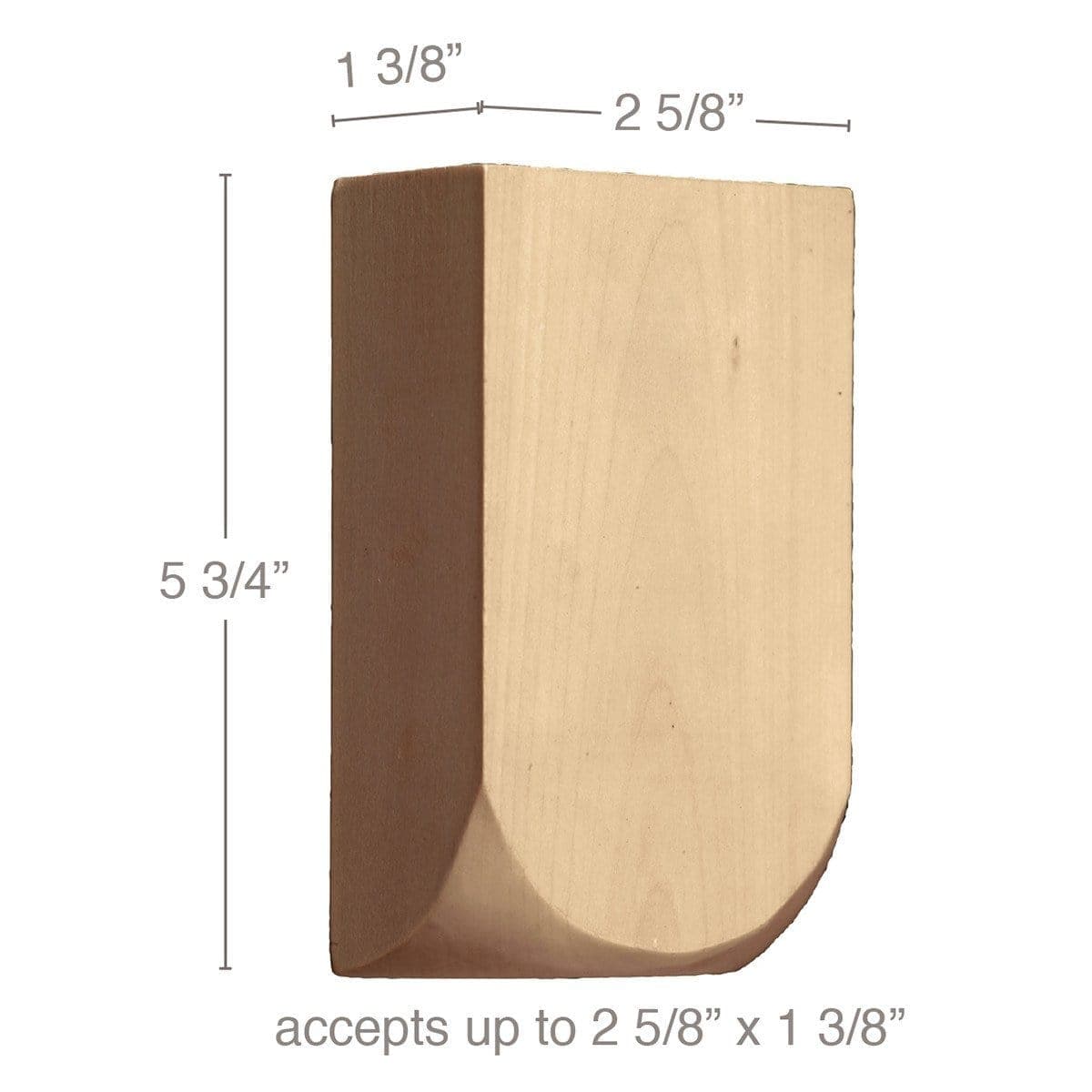 Traditional Panel Moulding, 2"w x 3/4''d Resin