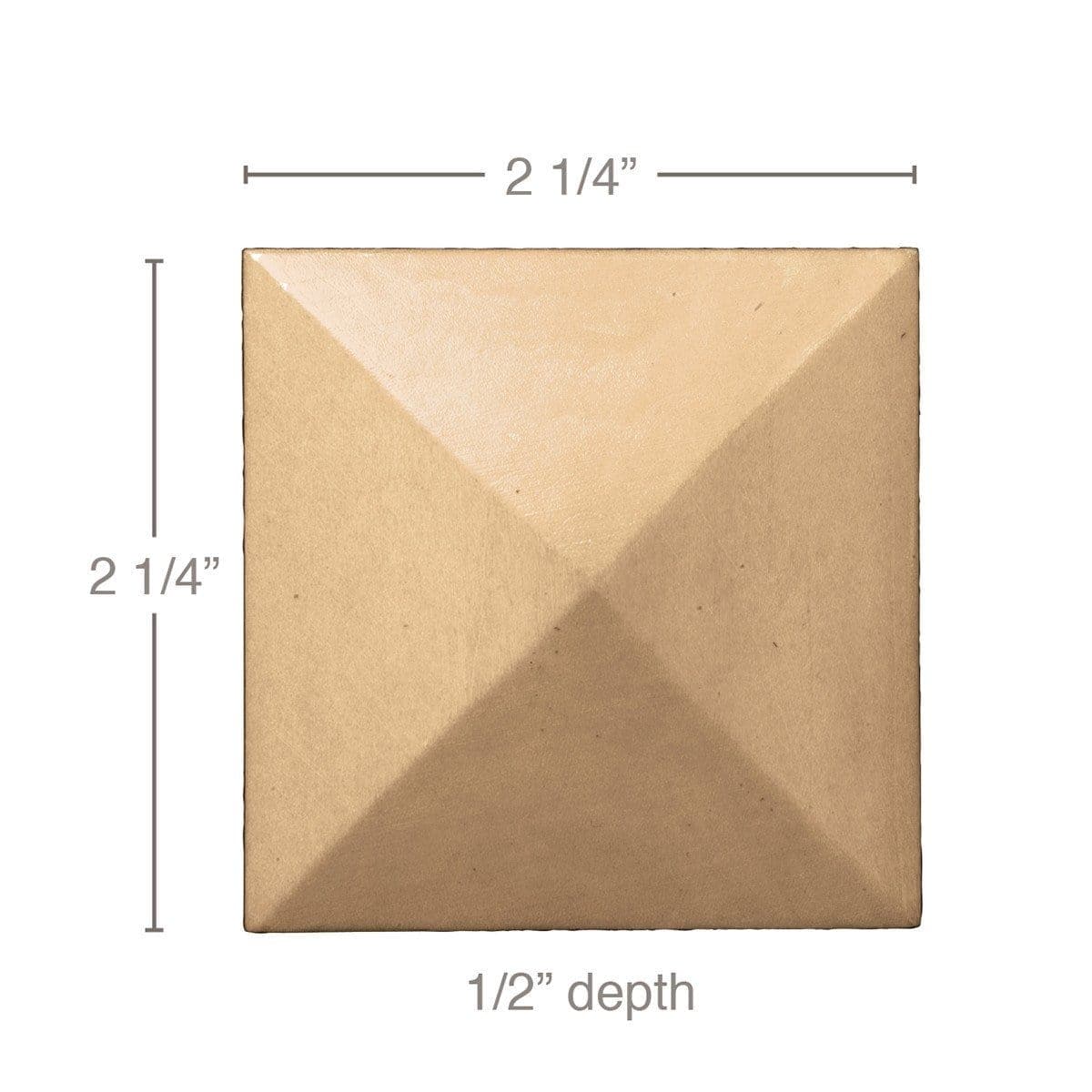 Traditional Panel Moulding, 2 1/8"w x 1 1/16"d Poplar