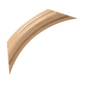 Pinnacle Moulding Insert, 2 1/4"w x 1/2"d x 8' length Maple