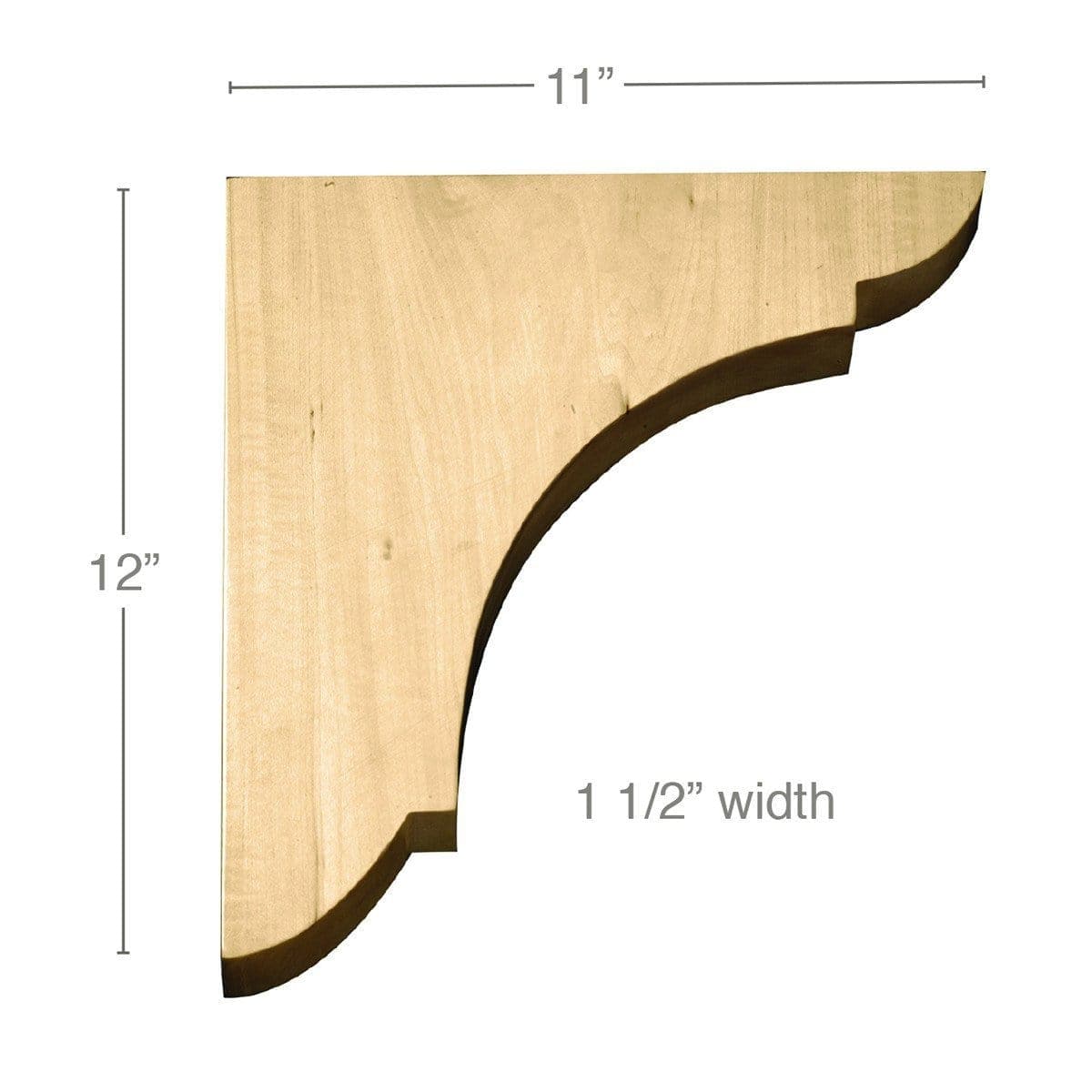 Traditional Panel Moulding, 1/2''w x 1/2''d Resin