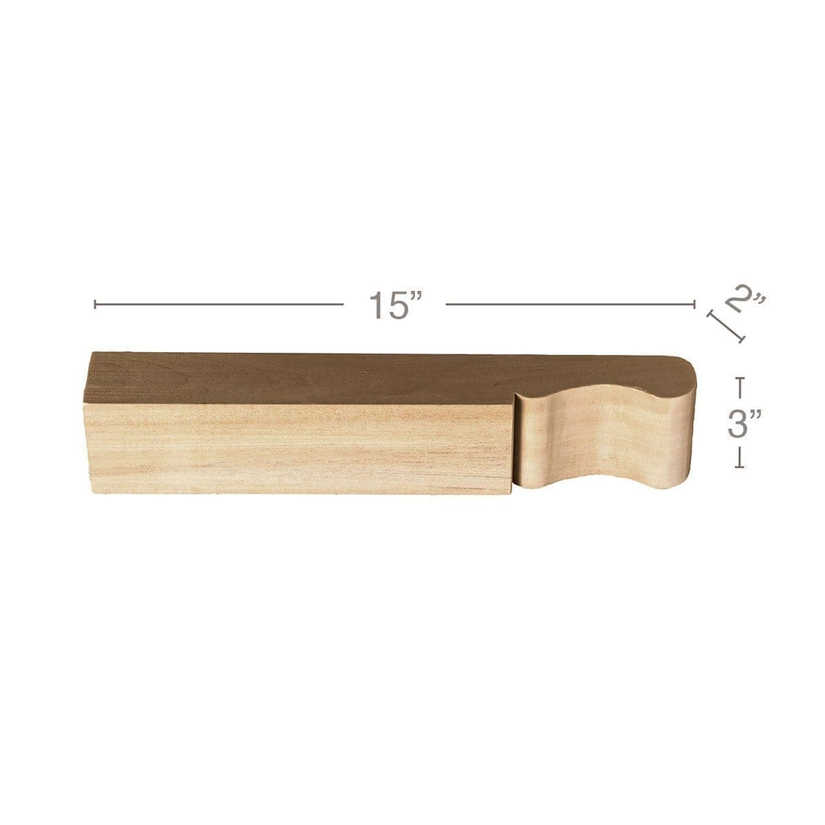 Plynth Block for MAN9012 11 1/8" x 4 5/8" x 6"