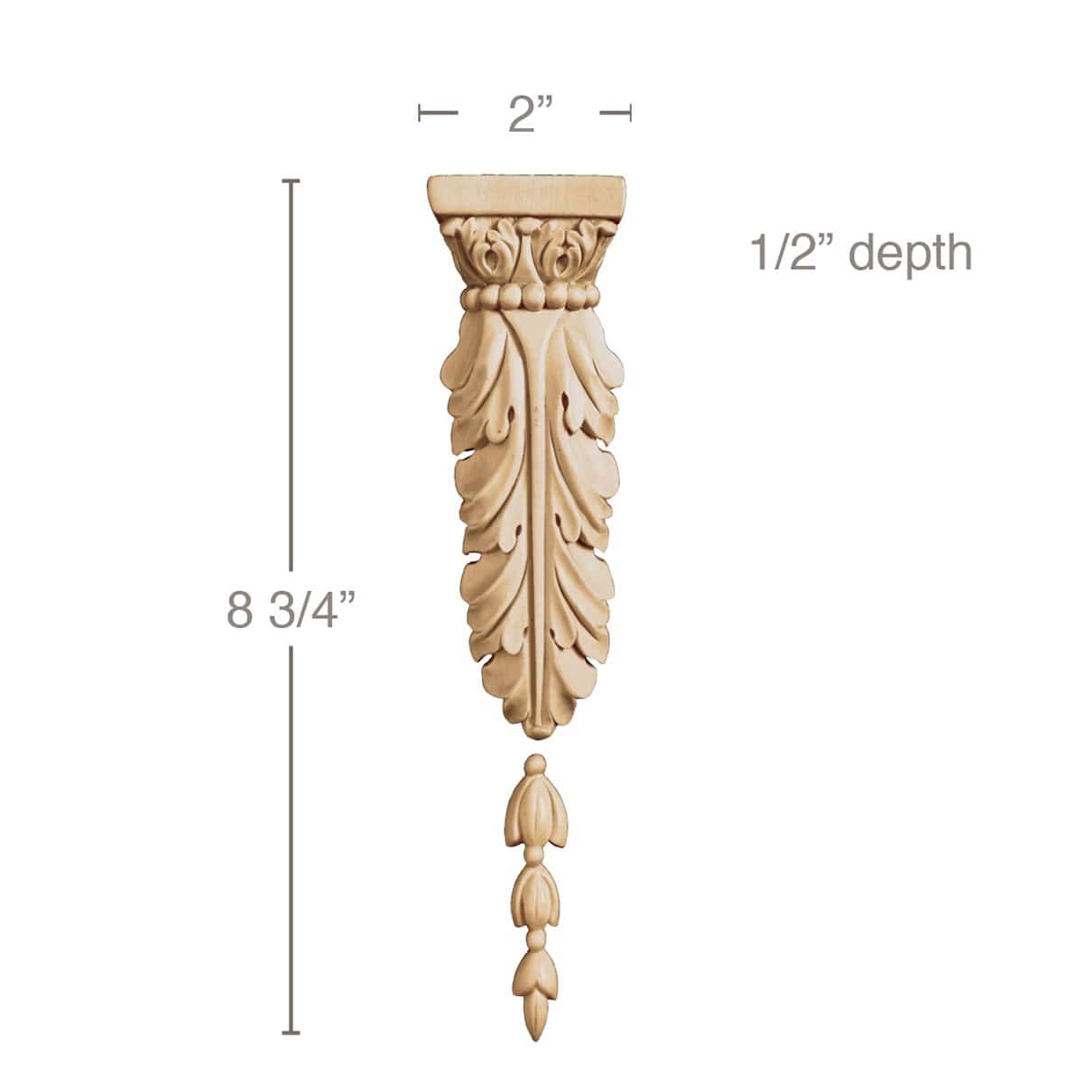 Traditional Casing, 3''w x 13/16''d' Resin