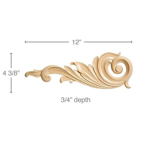 Medium Triad Corbel, 7 1/2"w x 8 1/4"h x 6"d Maple
