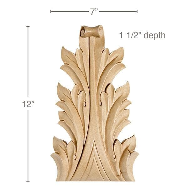 Traditional Crown, 6 1/4"w x 13/16"d Poplar