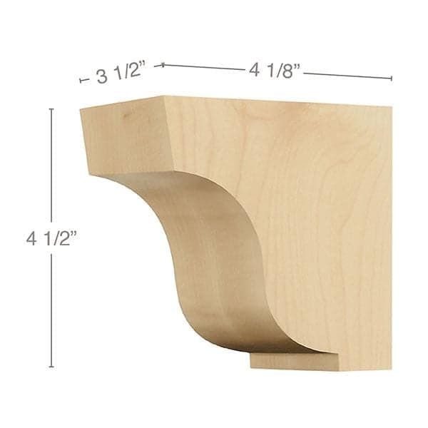 Crown Moulding With Gaelic Insert, 4 1/4"w x 5/8"d x 8' length Cherry