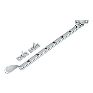 Deltana 13" Colonial Casement Stay Adjuster, Chrome