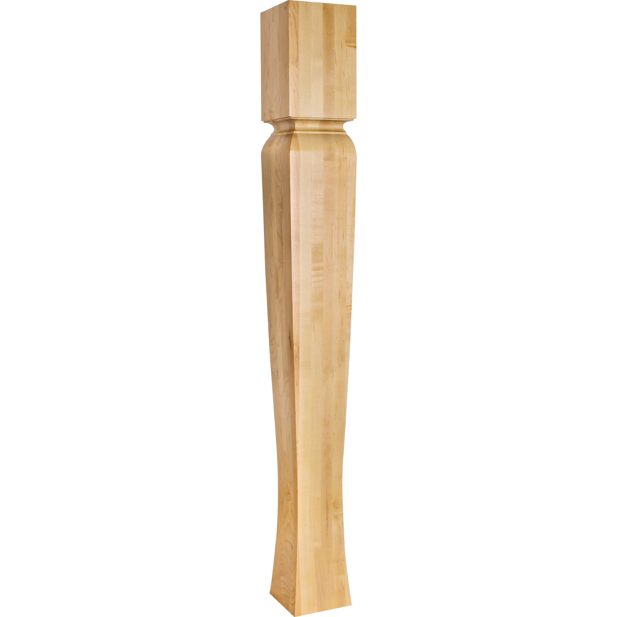 Hardware Resources Tapered Arts & Crafts Post Hard Maple 42" Length