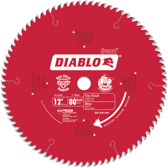 Diablo Fine Finish Saw Blade 12" Diameter
