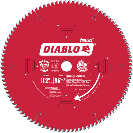 Freud Diablo Melamine Laminate Flooring Blade 12 in. Diameter