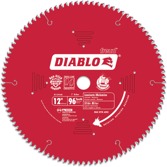Diablo Saw Blade for Medium Aluminum 12" Diameter