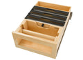 Rev-a-shelf Paper Towel And Foil Wrap Tiered Drawer System, Maple