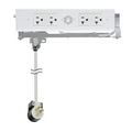 Docking Drawer Blade Duo In-Drawer Outlet, Integrated Safety Shutoff, (4) 20 Amp Ac, White