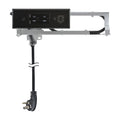 Docking Drawer Blade In-Drawer Outlet, (2) 65W Usb-C & (2) 15 Amp Ac, Black