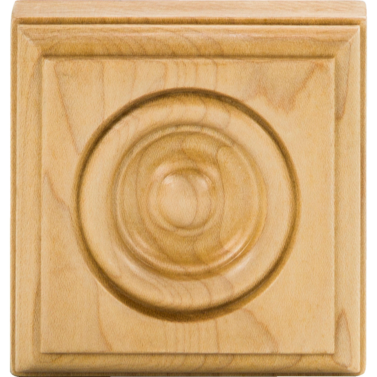 Hardware Resources Bead Edge Traditional Rosette Oak 3" Length