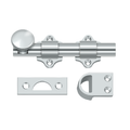 Deltana 4" Dutch Door Bolt Heavy Duty, Chrome