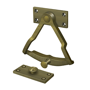 Deltana Dutch Door Quadrant, Antique Brass