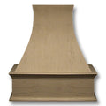VMI Decorative Curve Island Hood 36" Width Cherry