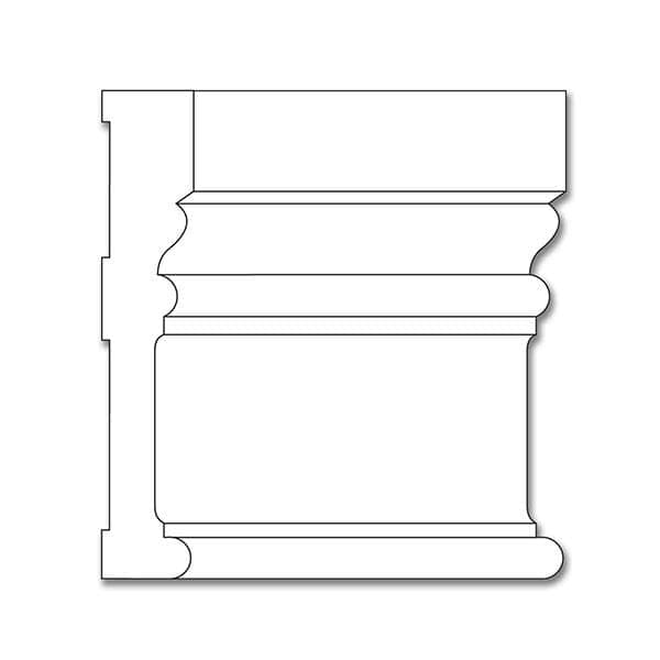 Small Classic Corbel, 3"w x 6"h x 1 1/2"d Maple