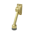 Deltana Kickdown Holder, Polished Brass, 4"
