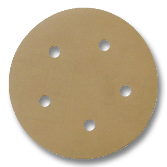 CGW Abrasives 5" Abrasive Disc Gold C-Weight Velcro