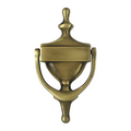 Deltana Victorian Door Knocker, Antique Brass
