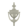 Deltana Victorian Rope Door Knocker, Satin Nickel