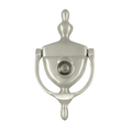 Deltana Door Knocker-Viewer, Satin Nickel, 3-3/4"