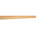 Hardware Resources 1-5/16" x 3/4" x 96" Hand Carved Beauty Moulding