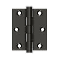 Deltana Solid Brass Hinge 3" x 2.5" Thickness 0.097"