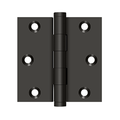 Deltana 3" x 3" Square Hinge, Oil Rubbed Bronze