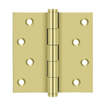 Deltana 4" x 4" Square Residential Hinge Zig-Zag Holes Thickness .085"