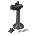 Deltana Floor Mount 6" Bumper With Hook Eye Heavy Duty, Oil Rubbed Bronze, 6"