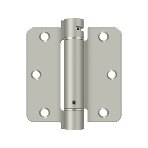 Deltana 3-1/2" x 3-1/2" Spring Hinge Round Corners
