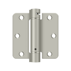 Deltana 3-1/2" x 3-1/2" Spring Hinge Round Corners