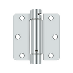 Deltana 3-1/2" x 3-1/2" Spring Hinge Round Corners