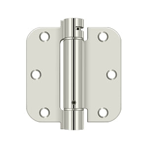 Deltana 3-1/2" x 3-1/2" Spring Hinge Round Corners