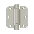 Deltana 3-1/2" x 3-1/2" Spring Hinge Round Corners