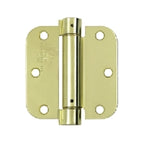Deltana 3-1/2" x 3-1/2" Spring Hinge Round Corners