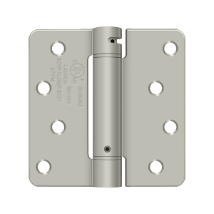Deltana 4" x 4" X 1/4" Radius, Spring Hinge