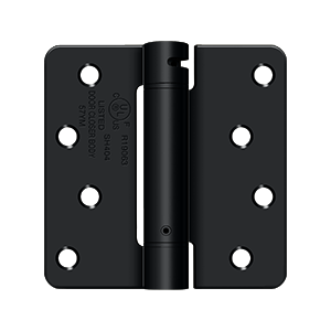 Deltana 4" x 4" X 1/4" Radius, Spring Hinge