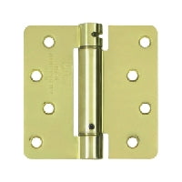 Deltana 4" x 4" X 1/4" Radius, Spring Hinge