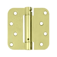 Deltana 4" x 4" X 5/8" Radius, Spring Hinge