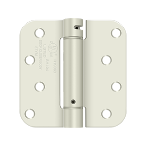 Deltana 4" x 4" X 5/8" Radius, Spring Hinge