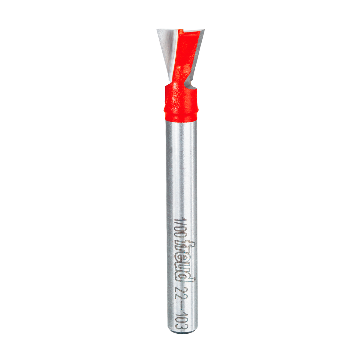 Freud Dovetail Router Bit, 1/4 in. Shank, 14 Degree Angle 3/8 in. Diameter 2-1/2 in. length 3/8 in. height