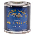 General Finishes Gel Topcoat Oil-Based, Half Pints