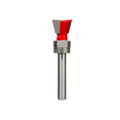 Freud Dovetail Router Bit 1/4" Shank 14 Degree Angle 9/16" Diameter 2-3/16" Length 3/8" Height